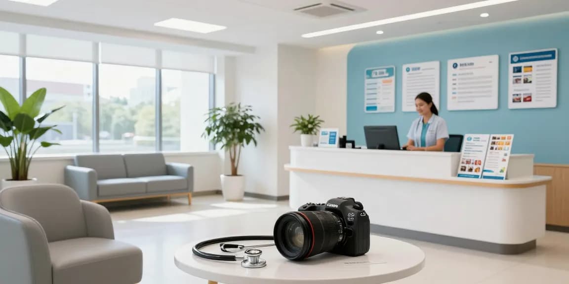 ACA health insurance if unemployed overview in a welcoming health clinic environment.