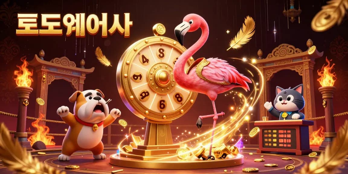 Excited contestants engaging with 토토사이트 at a vibrant game show, showcasing thrilling prizes and energy.