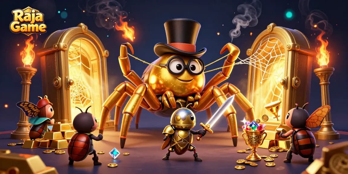 Play thrilling games at Raja Game while experiencing exciting visual rewards!