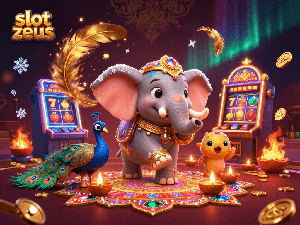 Experience slot zeus with vibrant characters and dynamic casino elements in an engaging atmosphere.
