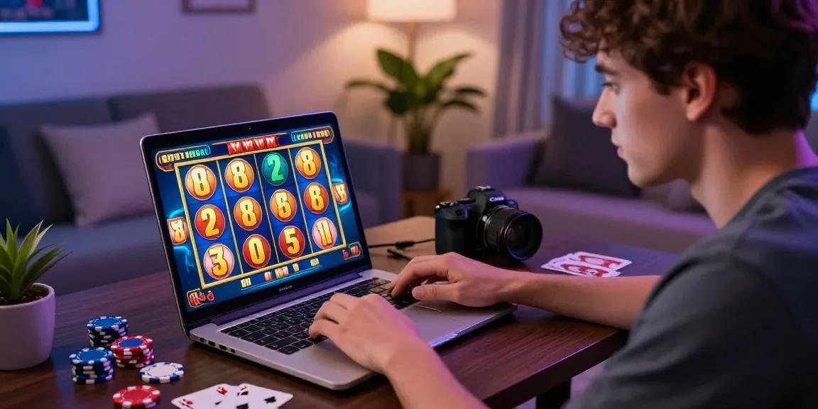 Exciting gaming experience capturing login raja328 on a laptop with vibrant graphics.