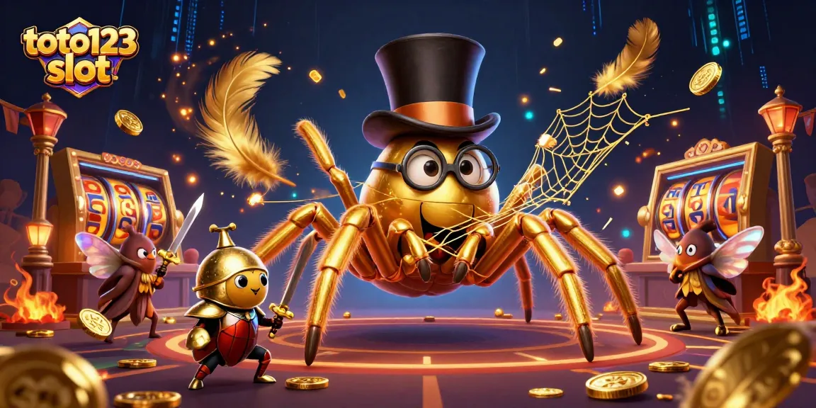 Spin and win at the exciting toto123 slot with vibrant characters and dynamic casino elements!