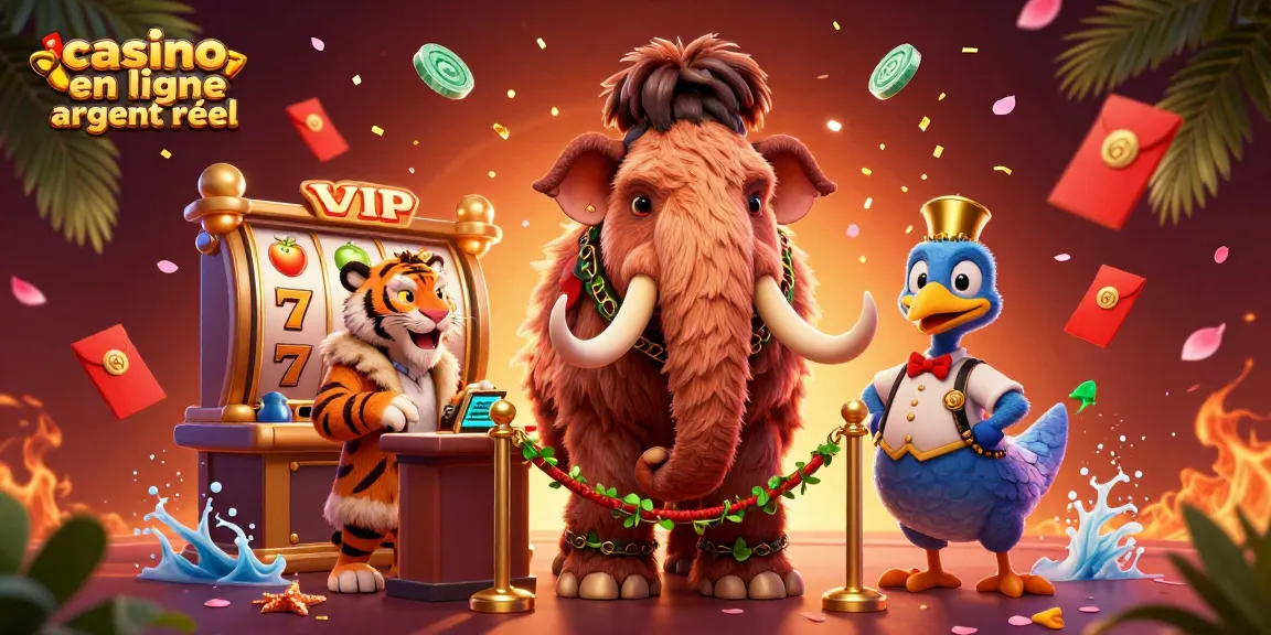Profitez des jeux au casino en ligne argent réel avec VIP et ambiance animée.