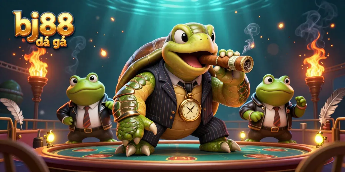 Experience thrilling bj88 đá gà action with unique characters in a vibrant casino setting.