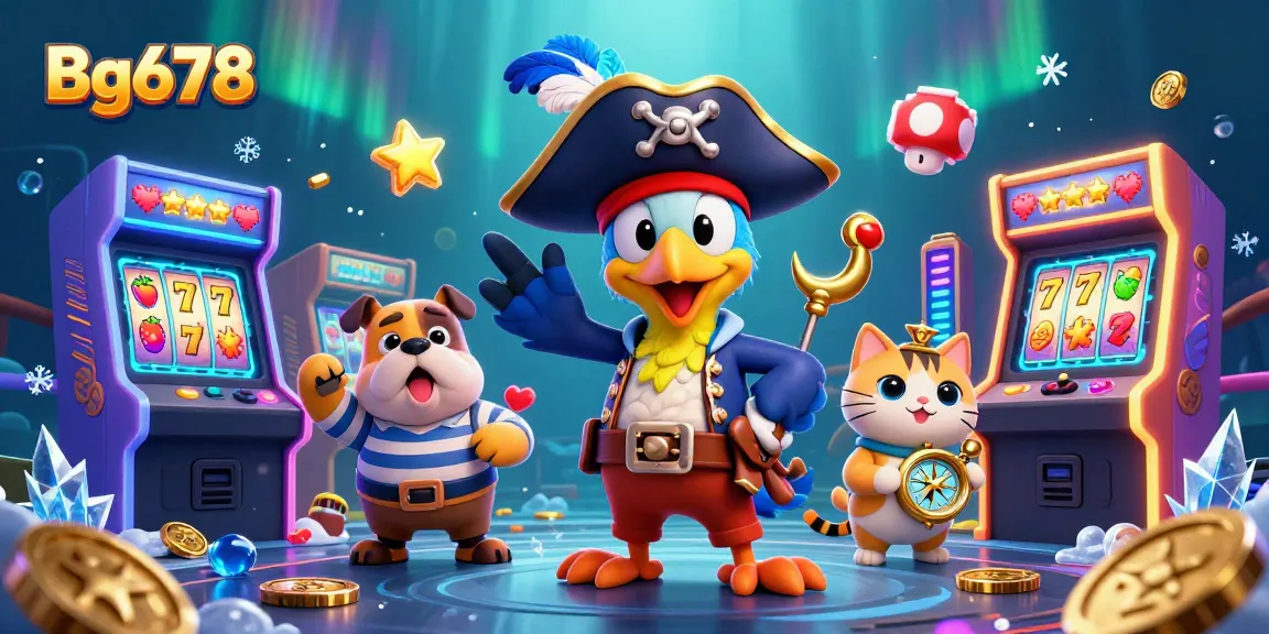 Experience the excitement at Bg678 with captivating slot games and dynamic pirate-themed action.