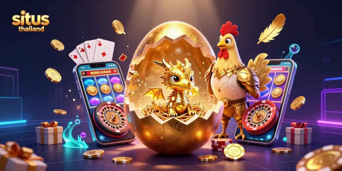 Win big at situs thailand with a golden dragon and exciting casino elements!