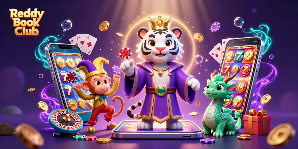 Experience the excitement of Reddy Book Club with dynamic gambling elements and engaging characters.