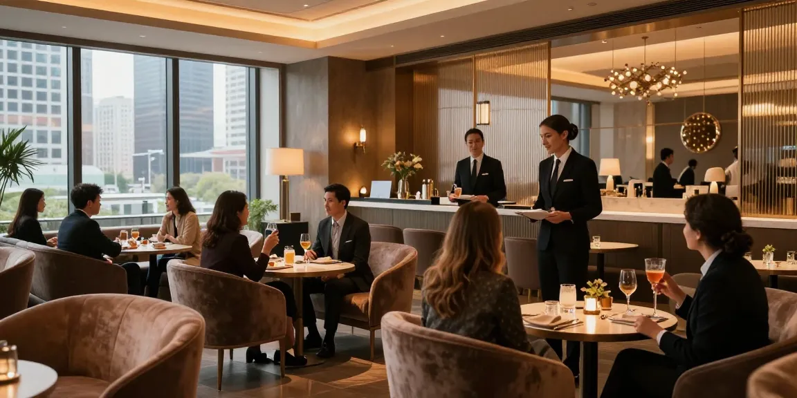 강남블랜딩 고급스러운 분위기의 블렌딩 내부 인테리어와 세심한 서비스 모습