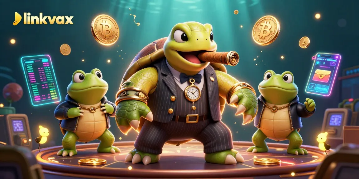 Engage with link vmax in this vibrant casino scene featuring characters and dynamic gambling elements.