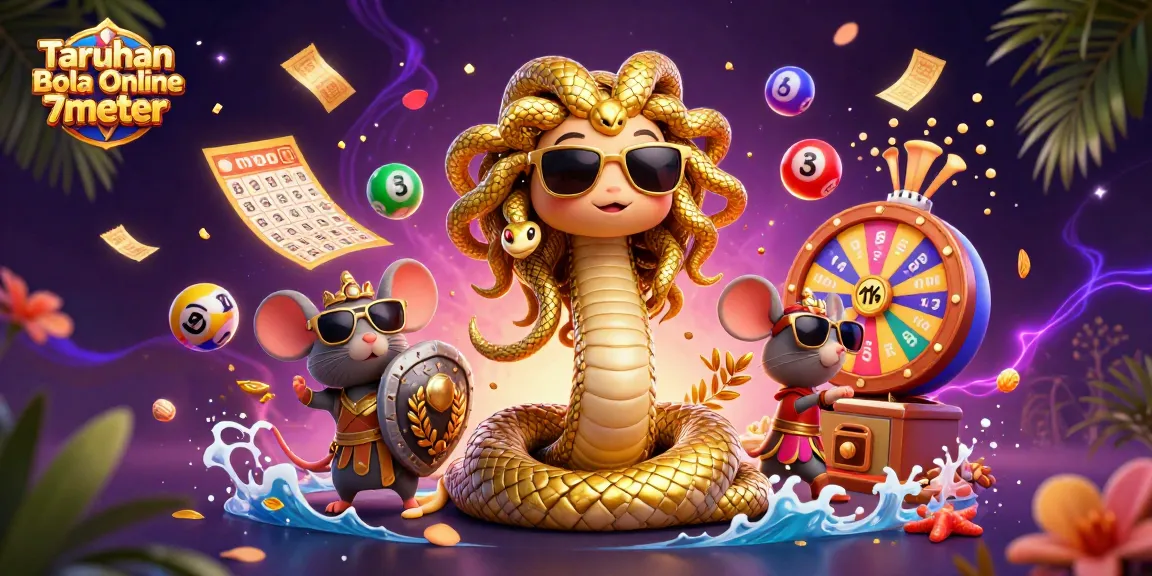 Experience the excitement of Taruhan Bola Online 7meter with dynamic liveliness and colorful game elements.