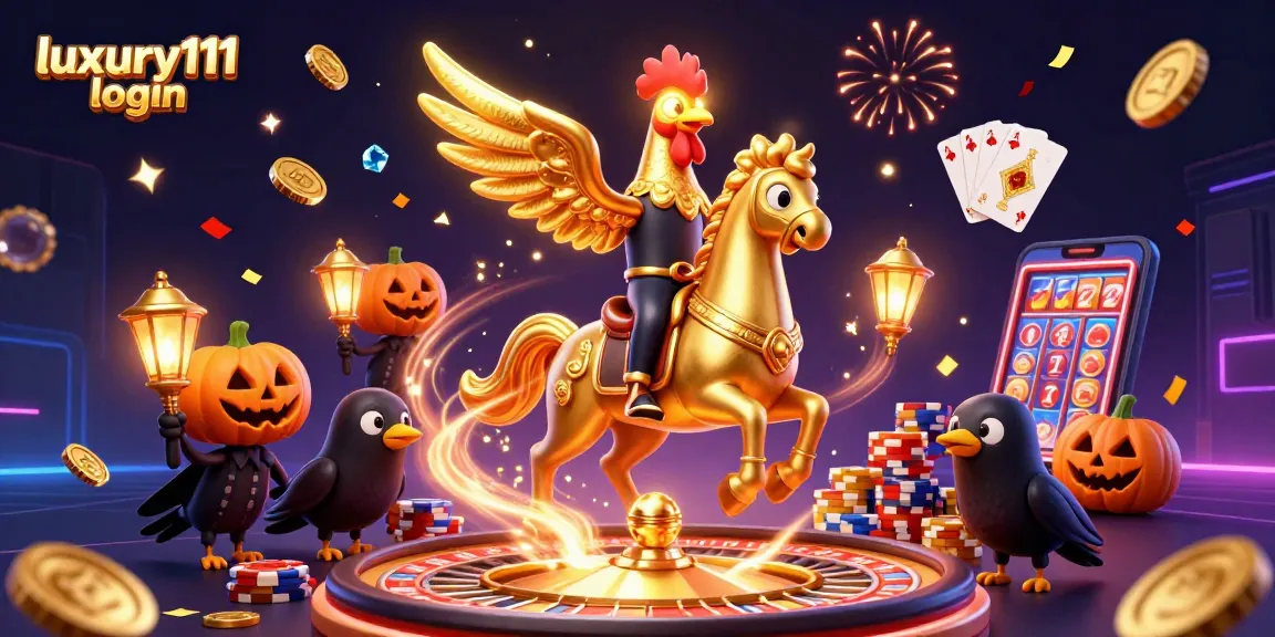 Experience thrilling gameplay with luxury111 login in this dynamic casino scene.