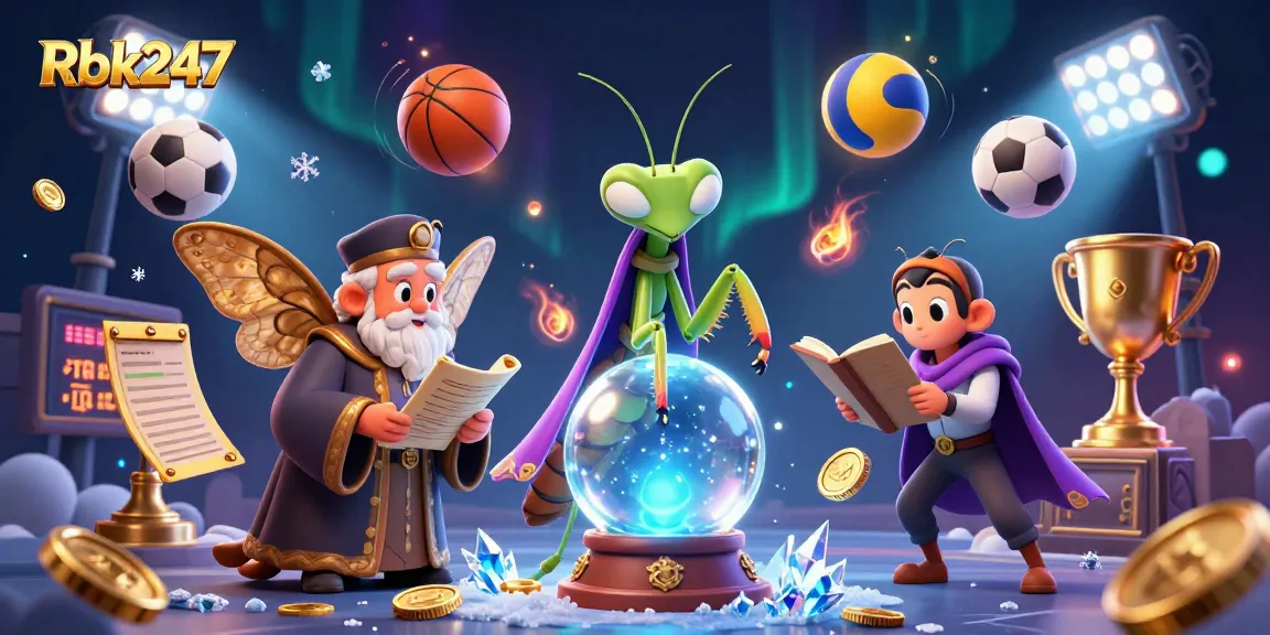 Engage with Rbk247 to experience thrilling sports betting action in this enchanting illustration.