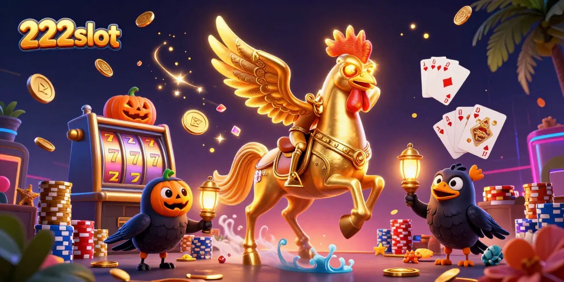 Mainkan slot gacor di 222slot dengan suasana kasino malam yang menarik.