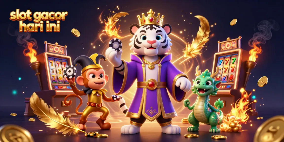 Menangkan slot gacor hari ini dengan mengumpulkan koin emas dan simbol keberuntungan dalam permainan.