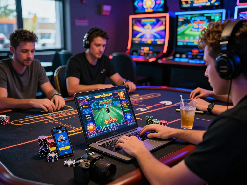 Players engaging in an exciting gaming experience on Raja328 platform, highlighting login raja328 details.