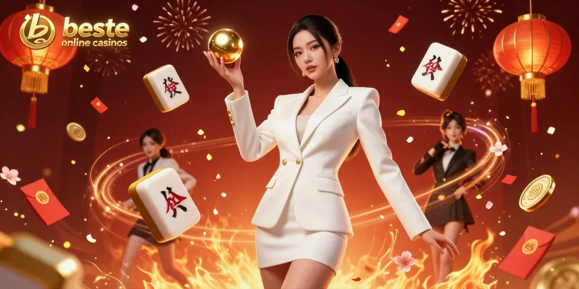 Experience the excitement of beste online casinos with a mesmerizing casino scene full of dynamic elements.