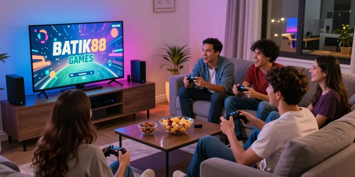 BATIK88 GAMES dimainkan oleh sekelompok teman dalam suasana hangat di ruang tamu