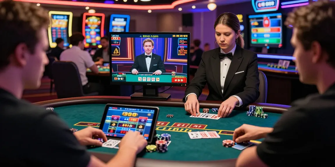 Exciting baccarat online game in a vibrant digital casino setting.