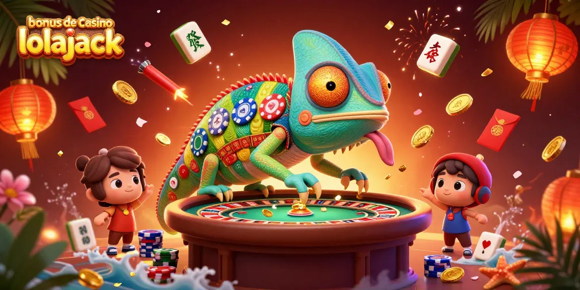 Jouer avec le bonus de casino lolajack dans une scène animée et colorée de casino