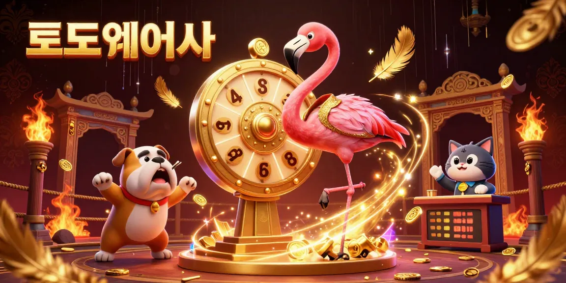 Excited contestants engaging with 토토사이트 at a vibrant game show, showcasing thrilling prizes and energy.