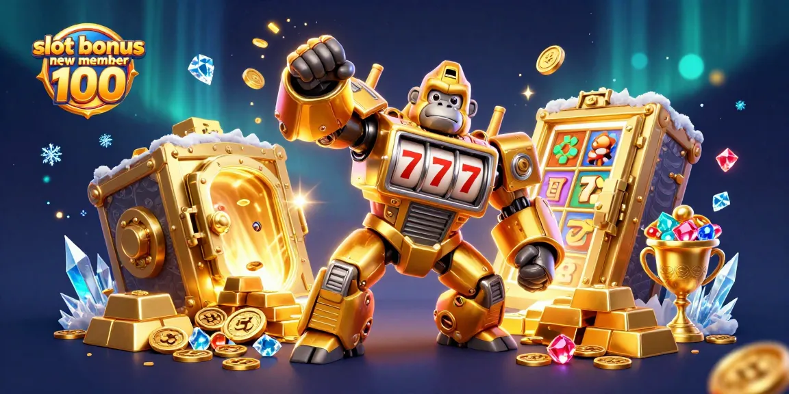 Experience winning with slot bonus new member 100 by unlocking casino treasures and jackpots.
