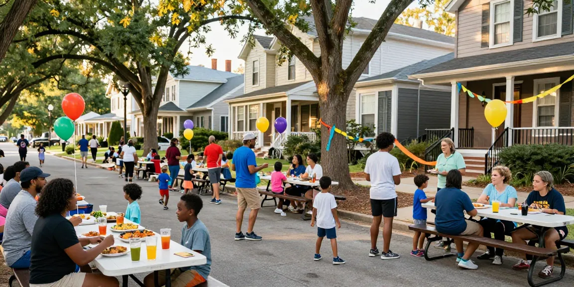 David Vepraskas Atlanta community event with families celebrating together, showcasing local culture.