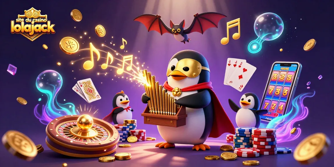 Profitez de l'expérience captivante du site du casino lolajack avec des jeux animés et des gains dorés.