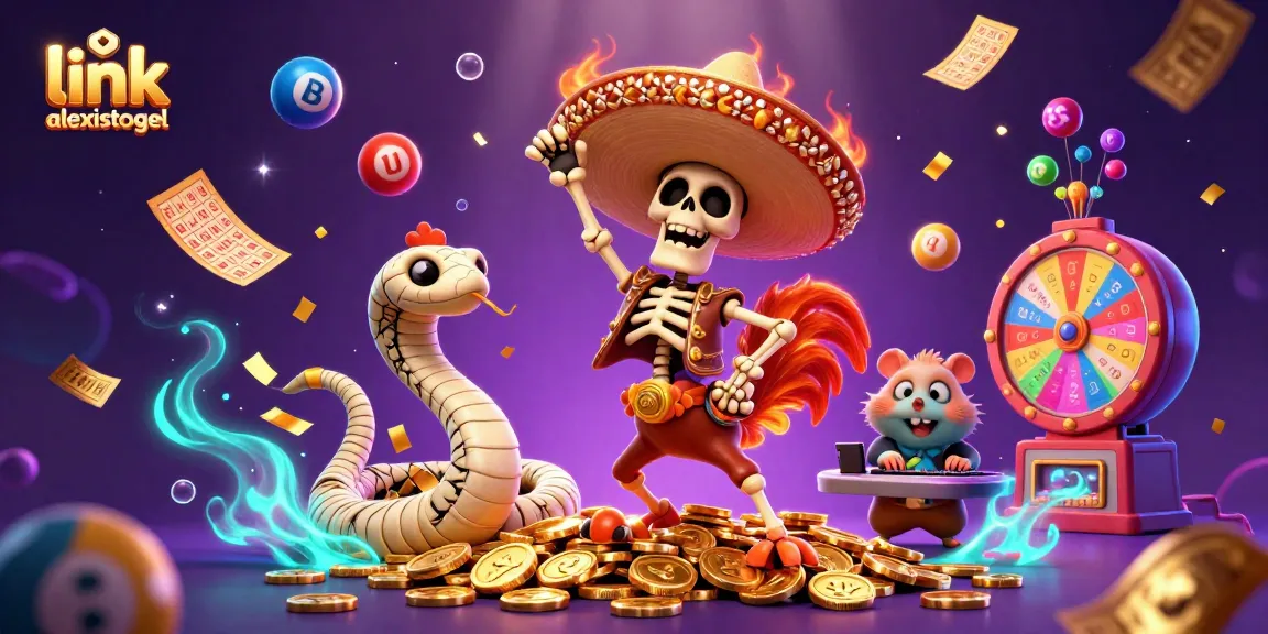 Experience the excitement of link alexistogel with vibrant 3D characters and rich casino visuals.
