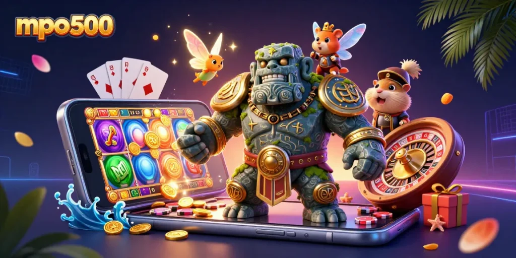 Engage with mpo500 by playing vibrant slot games with dynamic characters and rich visuals.