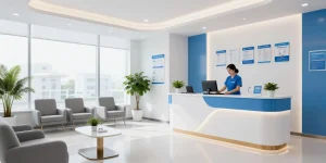 Hair transplant Turkey: Professional consultation in a modern clinic environment focused on patient care and advanced hair restoration services.