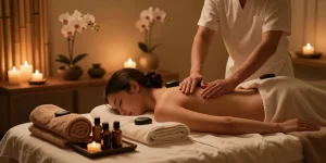 LUCK8 outstanding relaxation through premium spa treatment services, rejuvenating massage therapy amidst serene surroundings.