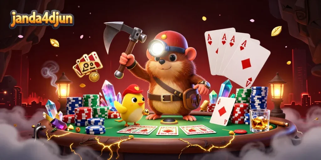 Janda4djun meningkatkan keseruan taruhan poker dengan suasana kasino yang mendebarkan.